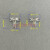 SEM凹槽钉形扫描电镜样品台FEI/ZEISS蔡司Tescan直径12.7 4590度台25mmX95mm钉腿长