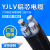 yjlv4x35铝芯电缆线户外4芯*16平方电线电缆三相地埋铠装铝芯电缆  京炼 YJLV-4*70平方(架空)1米 10米起拍
