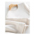 皮尔卡丹（pierre cardin）夏季圆领修身显瘦短袖T恤女设计感小众连袖2024新款纯色舒适上衣 椰白 M