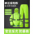 反光雨衣雨裤套装男款两件式加厚身防暴雨交通环卫工人 300D萤光黄上衣+黑裤子 XL
