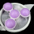 冰禹 洗衣桶漂浮物过滤网袋 BYyc-262-17.5*9.2cm紫色