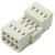 插拔式公母对插接线端子MCS-3.5弹簧式按压式免螺丝多用途连接器 3.5MM-7P整套 白色