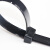 扎带尼龙 扎带固定器 强力卡扣大号10*200mm黑色自锁式塑料捆绑绳 黑色10*250mm 7.5MM宽 25厘米长