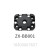 巴斯勒各大通用工业相机支架铝合金固定背板转接配件 ZX-BB001
