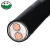 绿城 铜芯电力电缆YJV22 2*2.5 黑色1米 100米起售