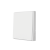 Aqara绿米联创无线开关D1遥控开关智能开关可接入苹果HomeKit 免布线 贴墙式单键版-白色