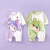 迪迪熊日记（DIDIXIONGRIJI）2件装婴儿衣服春秋款纯棉新生儿衣服0-3个月兔年宝宝满月连体衣夏 长袖2件装(英文兔+草莓熊) 66CM适合体重11-14斤内