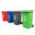 分类回收垃圾桶  材质：PE聚乙烯；颜色：灰色；容量：120L；类型：带轮带盖