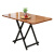 非洲鹰（feizhouying）折叠桌子餐桌家用简易小户型长方形吃饭桌便携式户外摆摊长条桌 白色（白色支架）60*100厘米