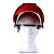 钧道汇红钢纸电焊面罩配焊工防护帽头戴式焊工帽防溅射防火星劳保工地焊接帽 面罩+蓝色