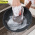 京洲实邦 双面洗碗洗锅海绵擦厨房抹布百洁布清洁去污 米黄10个装JZSB-9007