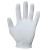 工途（Gongtu）白色棉布质手套薄款礼仪开车阅兵文玩盘玩男女工作手套 【无尘款】12双(纤维料棉) 均码