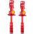 深井泵长轴消防泵轴流泵大流量立式深井泵55KW增压电动水泵稳压成套设备 玫红色 XBD6.0/5GJ7.5KW