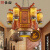长裕中式仿古大吊灯古典灯笼中国风实木客厅古建筑祠堂茶楼复古大灯