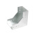 宝卫侠（BAOWEIXIA）钢制槽式镀锌桥架配件 垂直下弯通 150*75*0.7mm 一个价