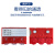 豫选工品 货架磁性标签塑料标签库房仓库标识牌条标识卡3位数拨盘磁性卡片计数物料牌三轮55X75双磁红色