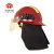 17式消防头盔半盔/全盔灭火防护头盔指挥款 红色