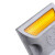 道钉反光铸铝  地下停车场车库安全反光标志 突起凸起路标 隧道高 黄白塑料微珠全铝道钉(5个