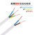 珠江电缆 国标RVV2/3芯白色护套线平行线电源线国标2芯X0.75平方 100米