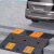 寻程 斜坡垫橡胶台阶路沿汽车上坡减速带三角垫 100*38*16 单位：个