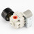 海斯迪克 HKCL-5 气动调压阀 精品白色调压阀 调压过滤器 气源处理器 AR-2000-02