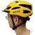 代驾快递外卖骑手头盔可定制电动车自行车安全盔一体成型舒适透气 002黑黄色标准 均码