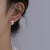 DTOTO520礼物2024年新款耳钩足银999花朵小众设计高级感耳饰送女友 花朵耳钉+品牌礼盒