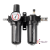 空压机油水分离器 喷漆枪用气泵喷漆过滤 吹尘用过滤器气源处理器 AFC-2000 小双杯 不带接头