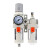 气动二联件空气调压阀油水分离器气源处理空压机过滤器AC3010-03D 出口款 AC2010-02手动