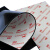 筑采（ZHUCAI）止滑垫橡胶保护垫可剪裁硅胶防水防滑垫自粘 白色宽2cm×厚2mm×长1m 