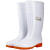 大码白色雨鞋食品厂工作雨靴防滑食品卫生靴防油加绒加棉保暖水鞋 509中高筒白色加厚款标准码 36