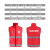志愿者马甲公益红马甲义工服装志愿工作服印logo印字地推广告 口袋款 金黄色 XL码(165-170CM)