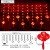 献瑜红灯串防水庭院挂灯新年福字春节氛围装饰灯 升级加亮太阳能款灯笼串