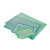 昊耀 双面喷锡板 PCB电路板 洞洞板 绿油玻纤万能板 实验板 焊接板 2.54mm间距 万能板 双面喷锡PCB板 8*12cm