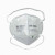 3M  9502+口罩 限次性使用口罩 头带式针织带 不带呼吸阀 三层口罩 环保装（非独立包装） 50个/包