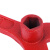 海斯迪克 gnjz-1046 消防扳手 铸钢消火栓扳手 加厚通用 D款红色地上栓扳手