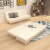 奥尤莱 沙发 沙发床折叠两用布艺懒人沙发简易小户型双人三人多功能沙发 1.2米总长 颜色材质备注