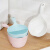 水瓢塑料日式水勺厨房加厚大号家用水勺长柄创意儿童洗澡大水舀 松石绿