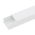 ABLEMEN PVC白色装配走线槽 阻燃绝缘明装室内穿线槽电线电缆网线过线槽 60*30mm方型槽 5米（1米*5根装）