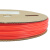 海斯迪克 热缩管 电工收缩带胶绝缘套管数据线修复PE塑料套管 【红色】直径8mm（100米/盘） HKA-302