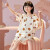 迪士尼（Disney）女童短袖睡衣儿童纯棉皱布薄款夏季宝宝甜美小女孩亲子家居服夏季 YME-6621# 圆领 S码【建议身高145-155CM】