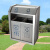 大杨EK-702不锈钢户外环保两联分类垃圾桶 广场小区公园大号果皮箱室外垃圾桶 定制