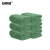 安赛瑞 业务用纤维毛巾（10条装）绿色 30×70cm 清洁擦拭 洗车擦车 保洁纤维吸水毛巾 9S00073