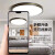 led吸顶灯圆形现代简约现代智能卧室房间书房餐厅灯 黑框78cm96瓦三色调光
