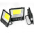HYSTIC LED投光灯 户外防水射灯 LED贴片泛光灯 广告投射灯 黑色贴片款 150W HZL-324 