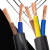国标RVV设备电源线2 3 芯1 1.5 2.5 4 6 10平方铜芯电线电缆线 国标2芯6平方1米