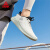 匹克跑步鞋男鞋夏季魔弹科技减震防滑舒适健身训练运动鞋 米白/绿 42