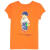 拉夫劳伦（POLO RALPH LAUREN）大童7-16女孩童装短袖碎花小熊印花方形圆领针织t恤20373773 May Orange L码（144~154cm）