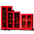 微型消防站消防器材柜全套灭火箱应急展示柜工具柜建筑 6人套装(含柜1.8