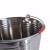 卫洋 WY-414 不锈钢水桶环卫物业清洁桶6.5L带盖
